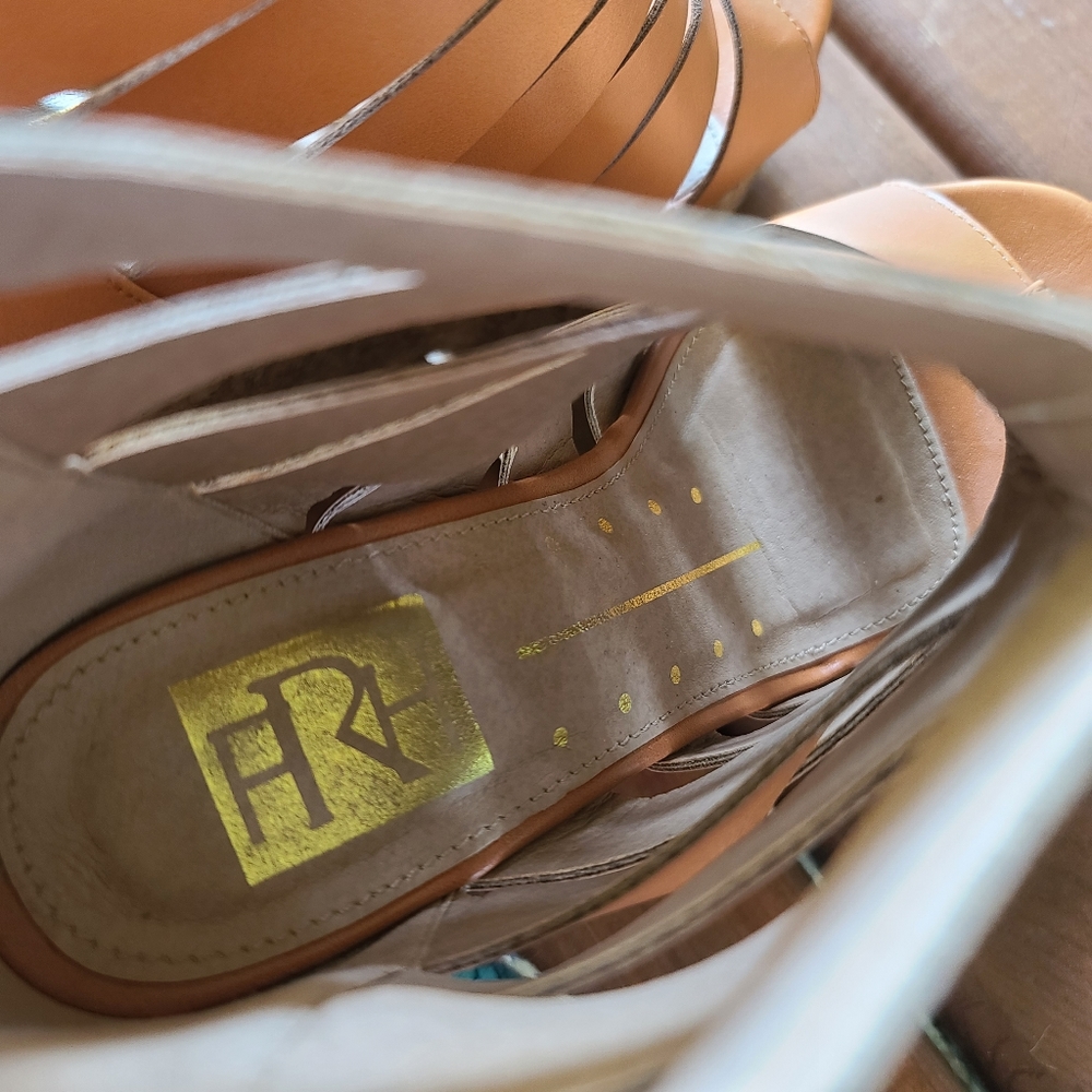 FRH Wedge Platform Sandal Size 7 - Picture 4 of 9